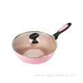 Kitchenware Aluminum Non-Stick Cookware Chinese Wok